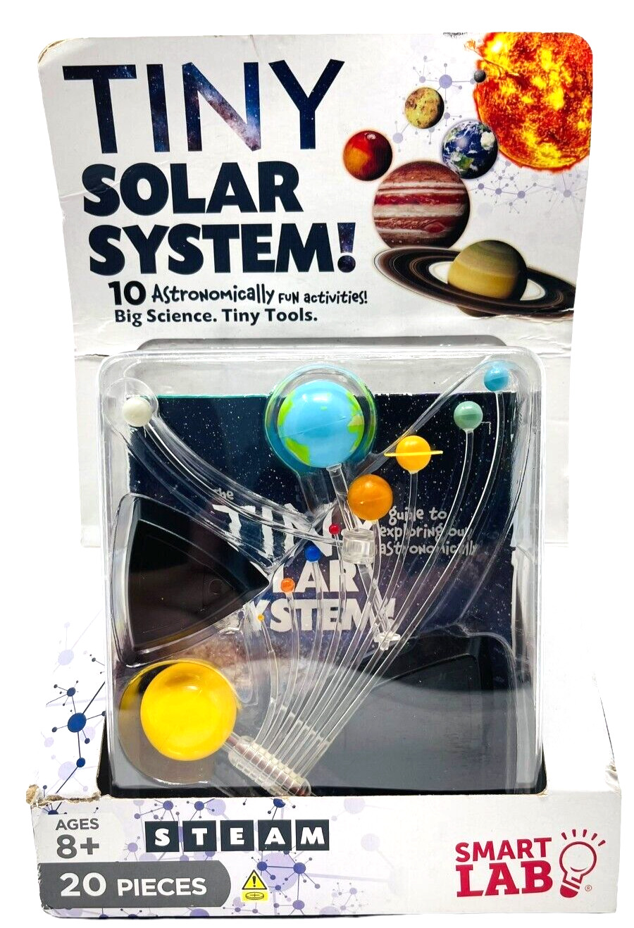 SmartLab Toys Tiny Solar System 10 Fun Activities 20 pcs Big Planetary Science