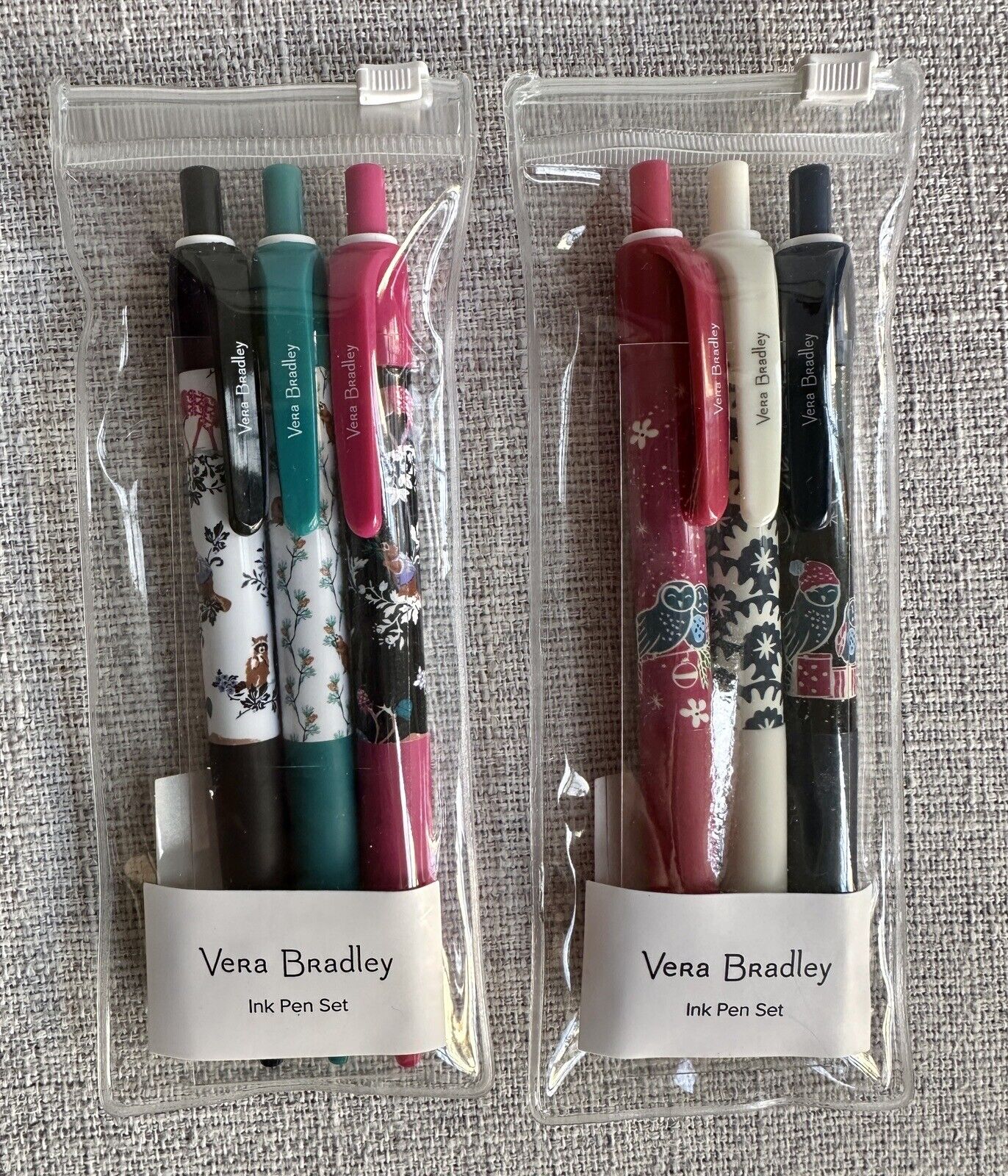 Set Of Two Vera Bradley Pen Sets