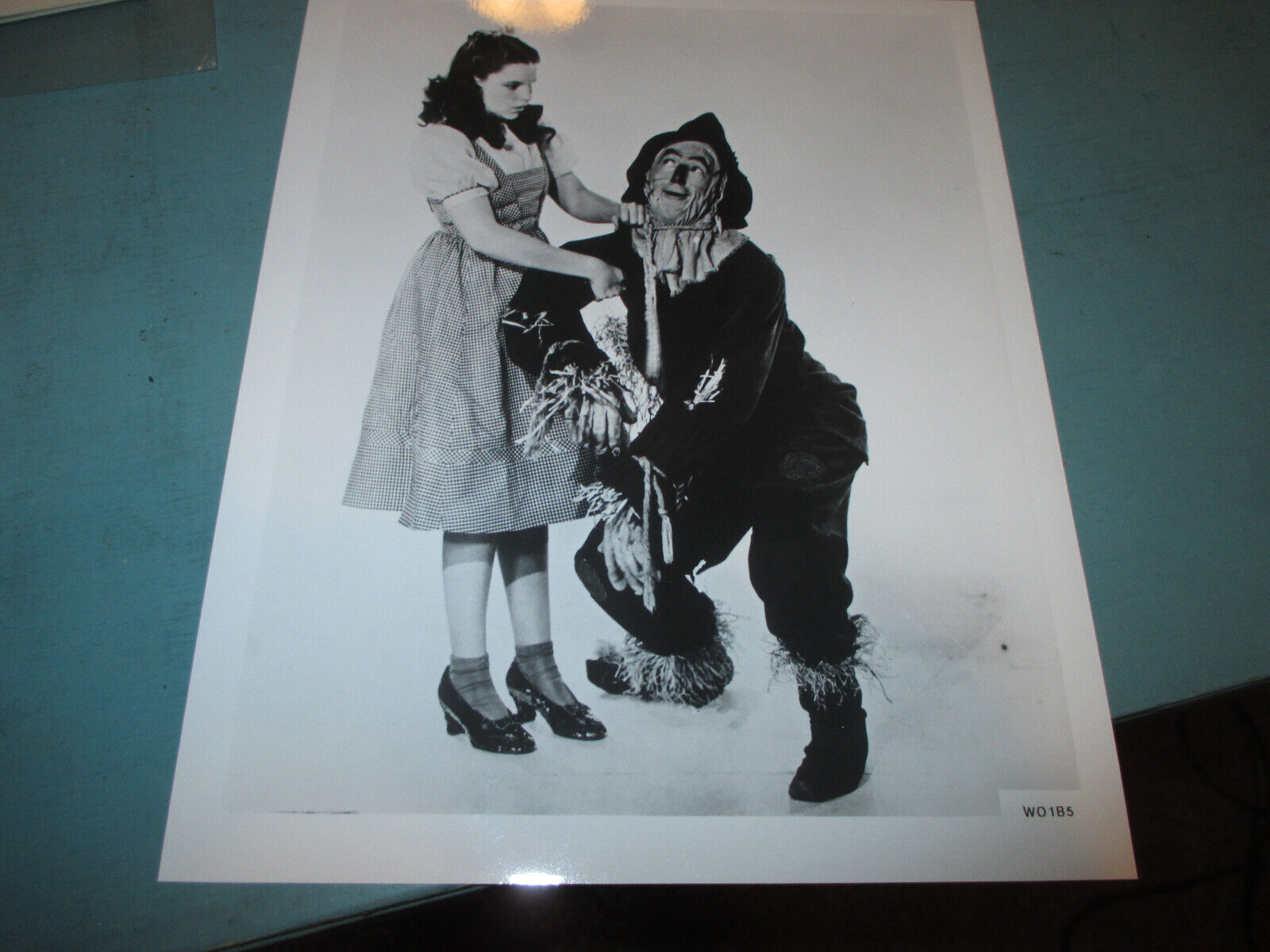 Wizard of Oz Movie Photo-Judy Garland and  Ray Bolger 8 X 10 Glossy