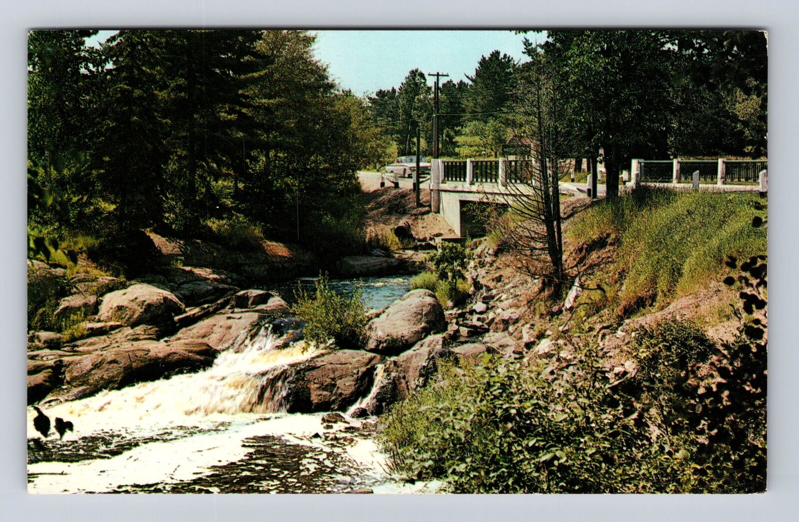 Magog Quebec-Canada, Panoramic Country Views, Vintage c1963 Souvenir Postcard