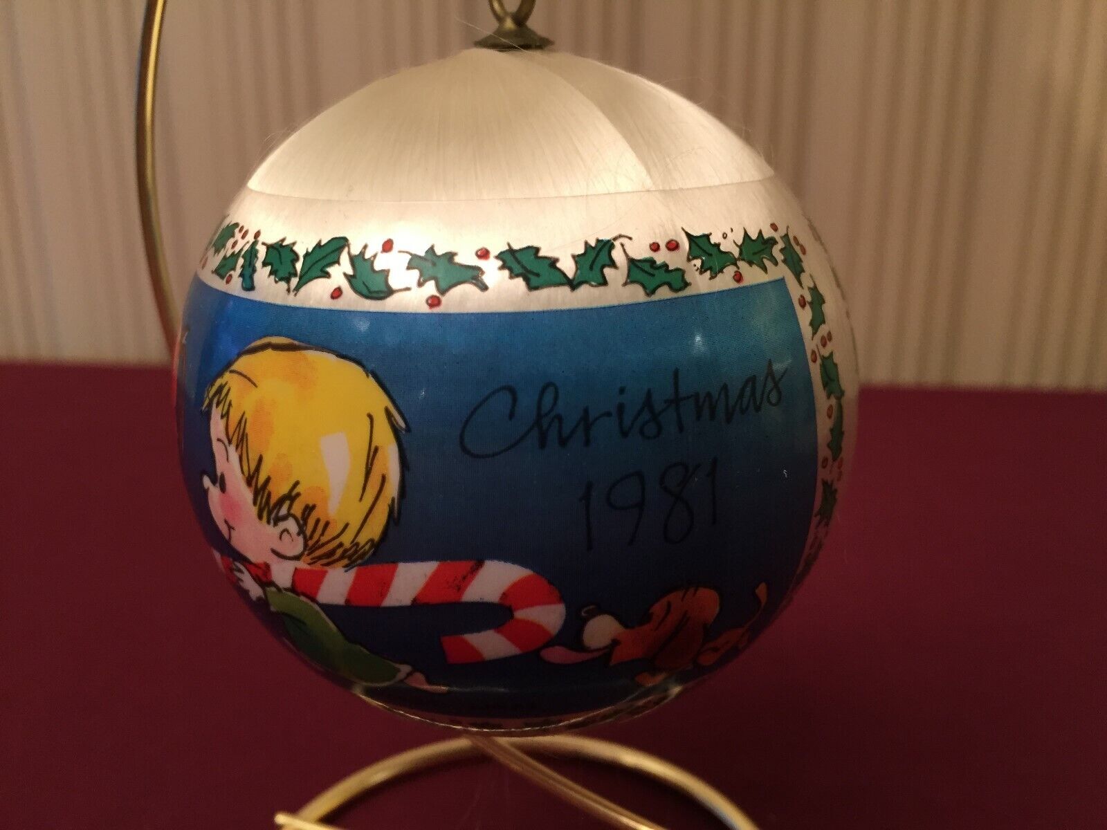 Vintage 1981 Hallmark Keepsake Christmas Ornament 