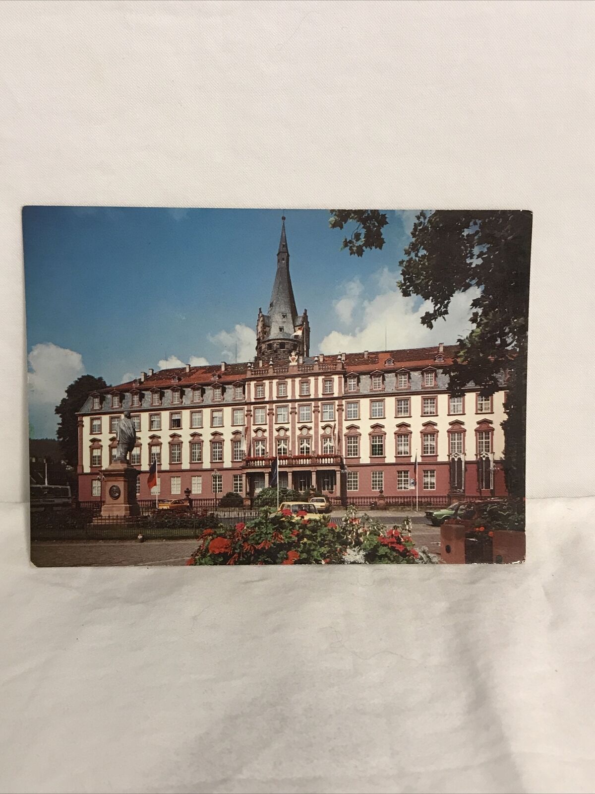 Postcard Germany Erbach Palace ￼