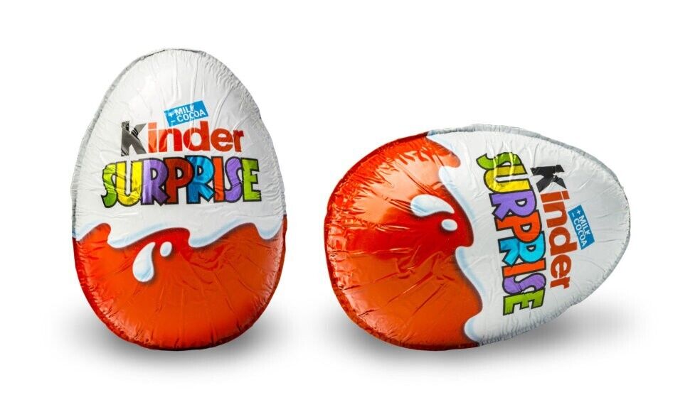 10x Kinder Surprise Egg Chocolate 20g With Toy , 10x20g