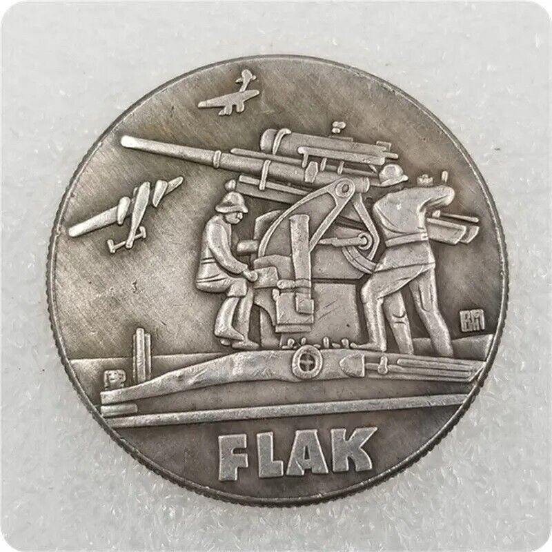 German  WW2  ---  Flak Commemorative Coin