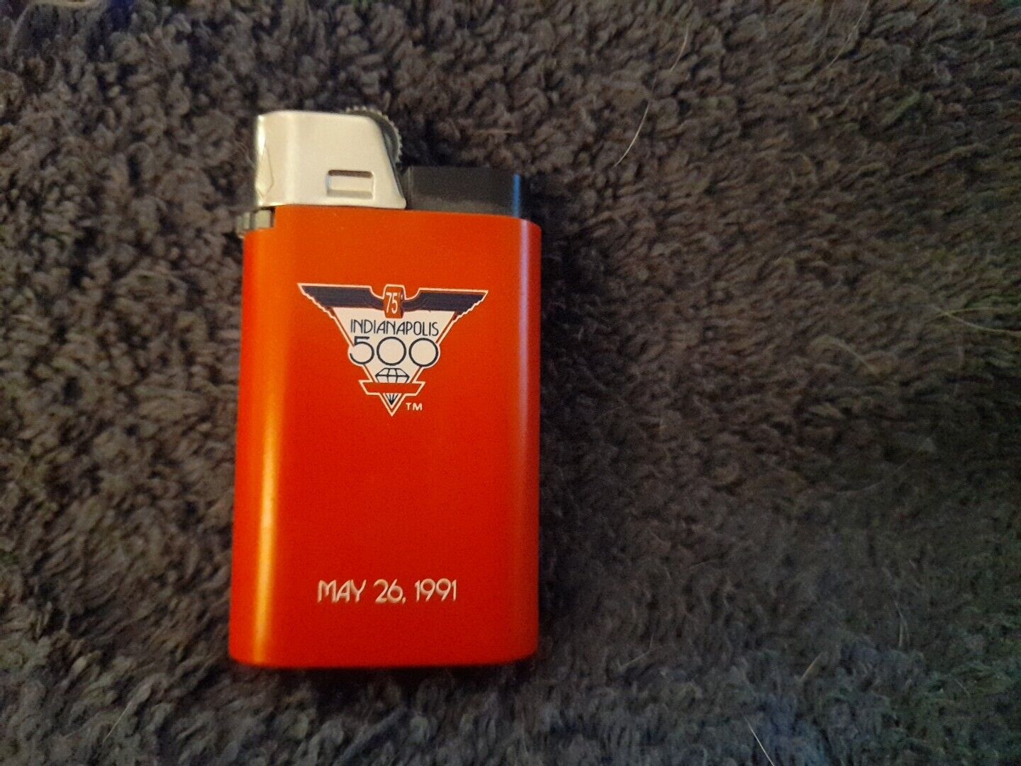 Vintage Indianapolis 500 Lighter Disposable,empty