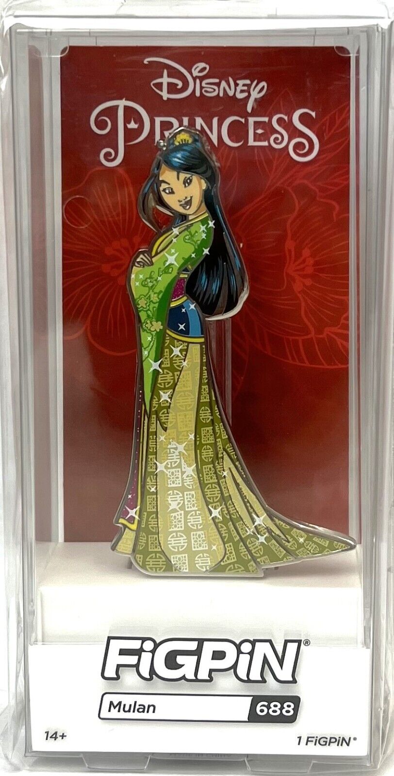 FiGPiN Disney Princesses Mulan #688 Collectible FigPin