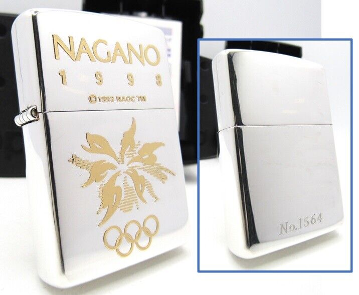 Nagano Olympic 1998 ZIPPO 1996 Unfired Rare