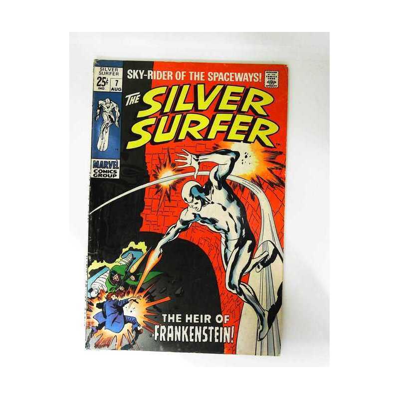 Silver Surfer (1968 series) #7 in Fine minus condition. Marvel comics [f&
