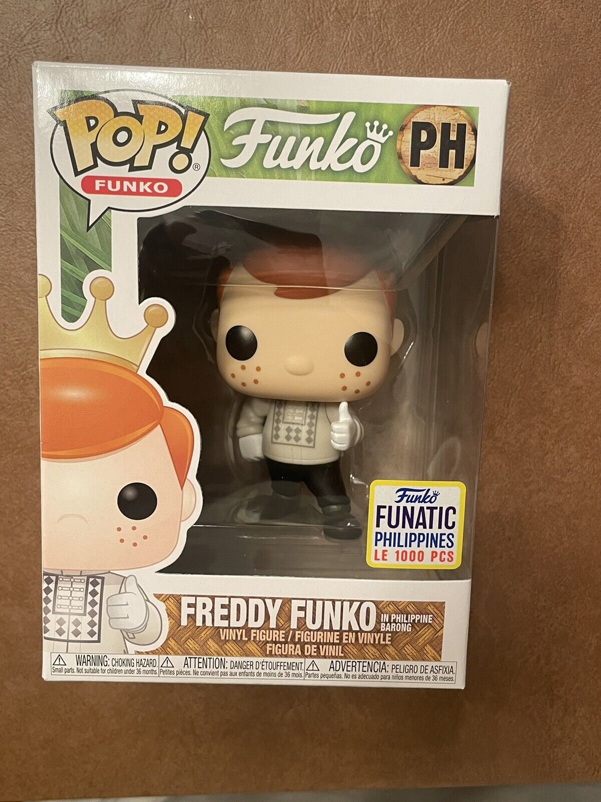 Funko POP Freddy Funko In Philippine Barong Funko Funatic PH LE1000 w/protector