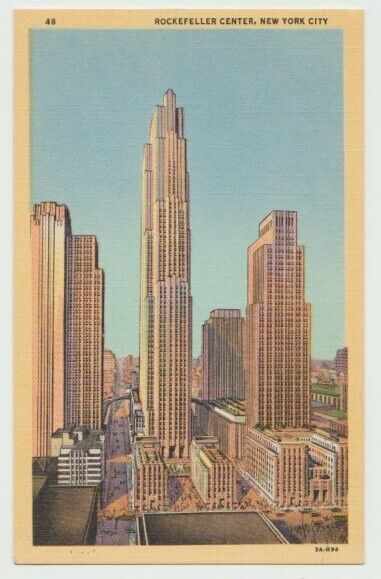 New York, NYC, Rockefeller Center.