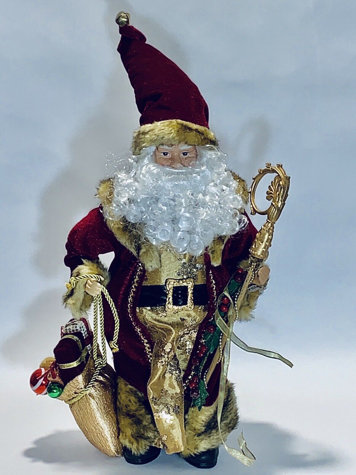 Stunning Vintage North Pole Santa's of the World Santa Claus Figurine