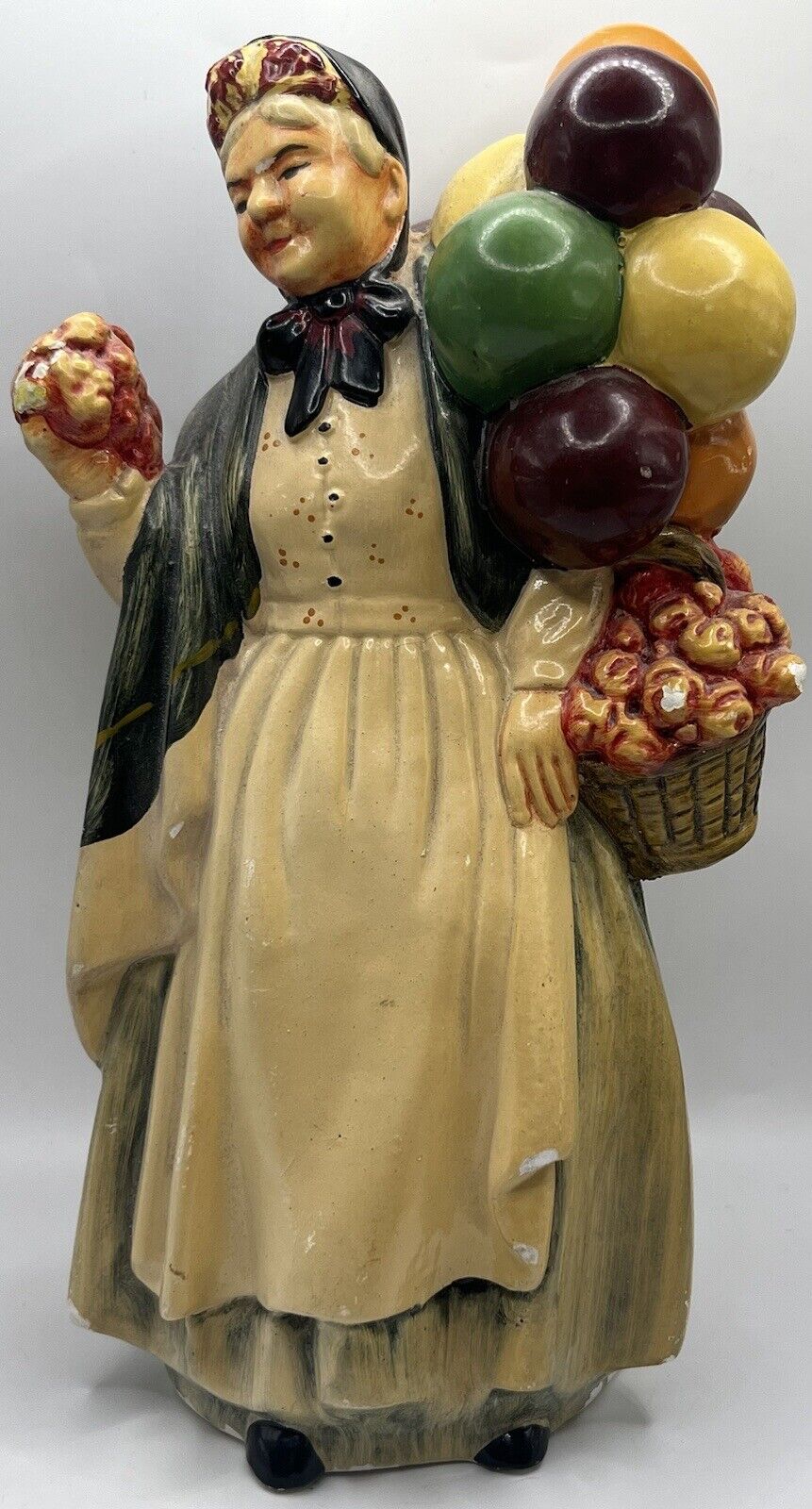 Royal Doulton Style Woman Figure With Balloons