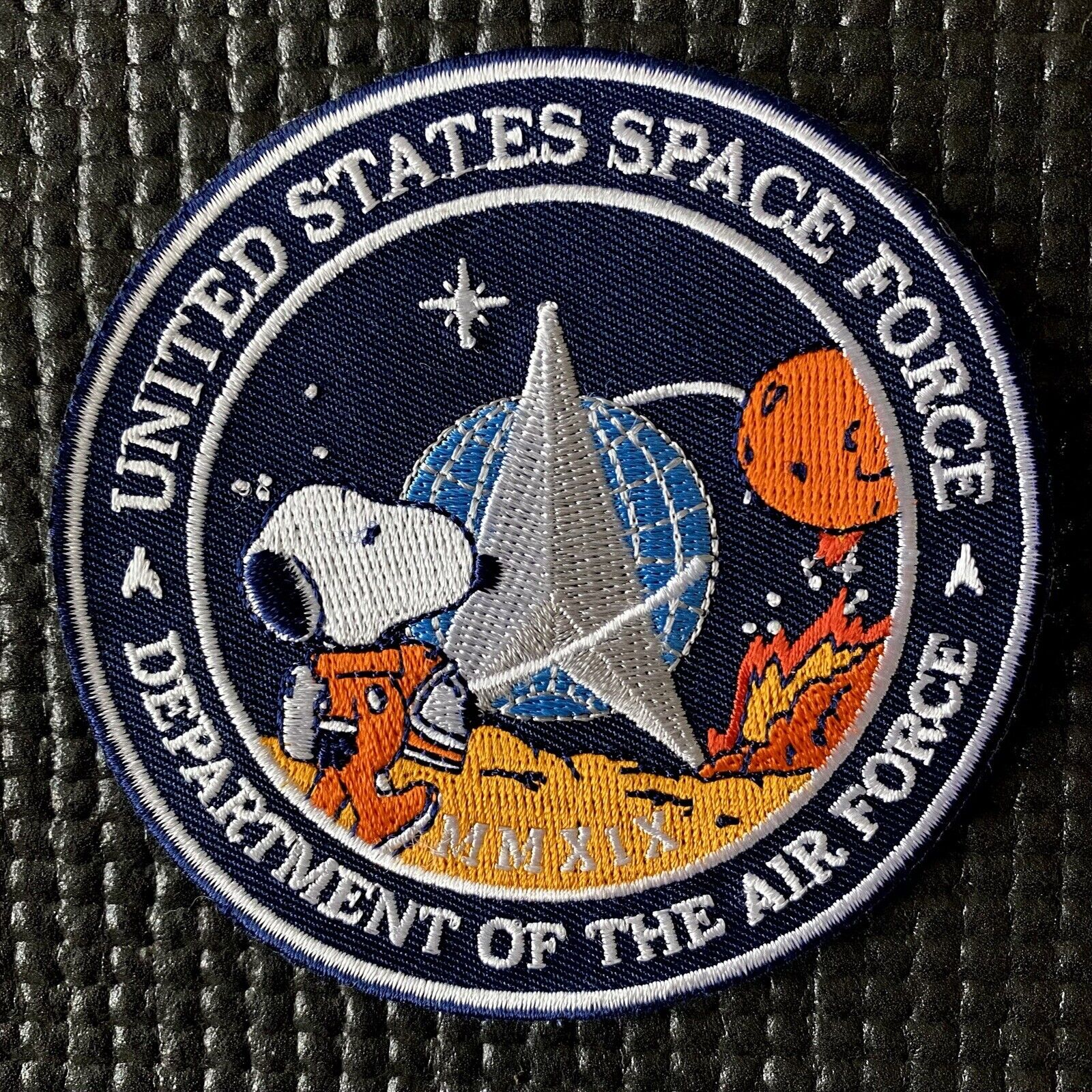 US SPACE FORCE PATCH - NASA SPACEX MARS CAMPAIGN - 3.5”