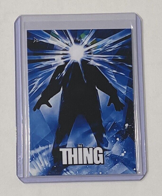 The Thing Limited Edition Artist Signed “John Carpenter” Trading Card 4/10