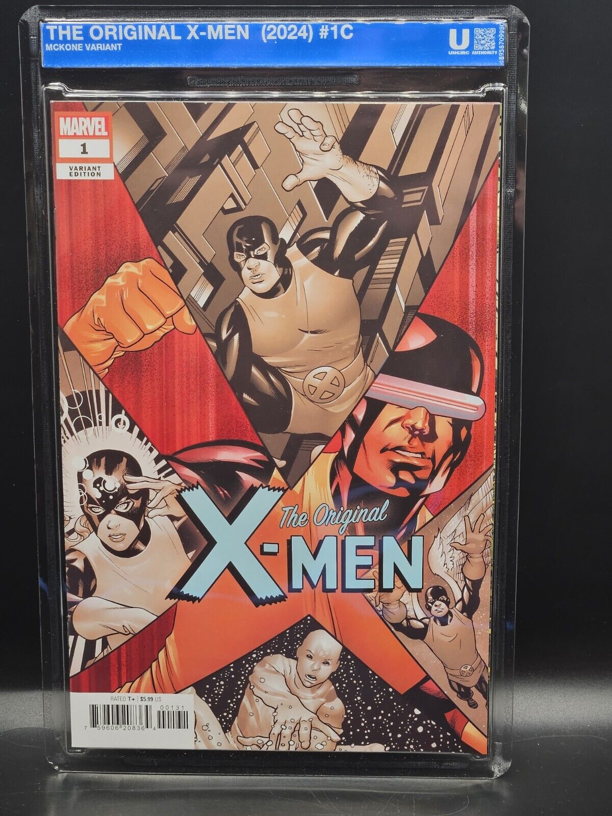 The Original X Men #1 Uncirculated Soft Slab (2024) Mckone Varient