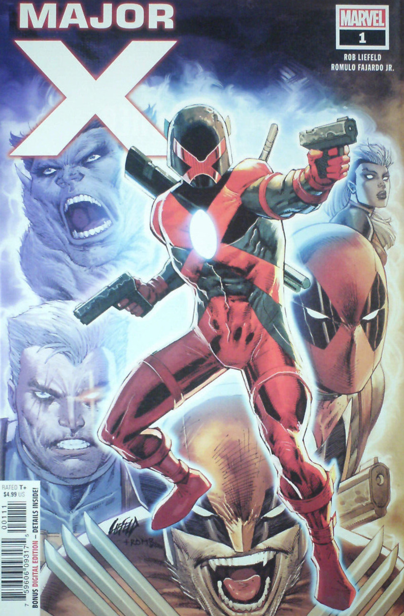 MAJOR X #1 ( 1st appearance ) Deadpool, Wolverine, Cable, Marvel comics NM+