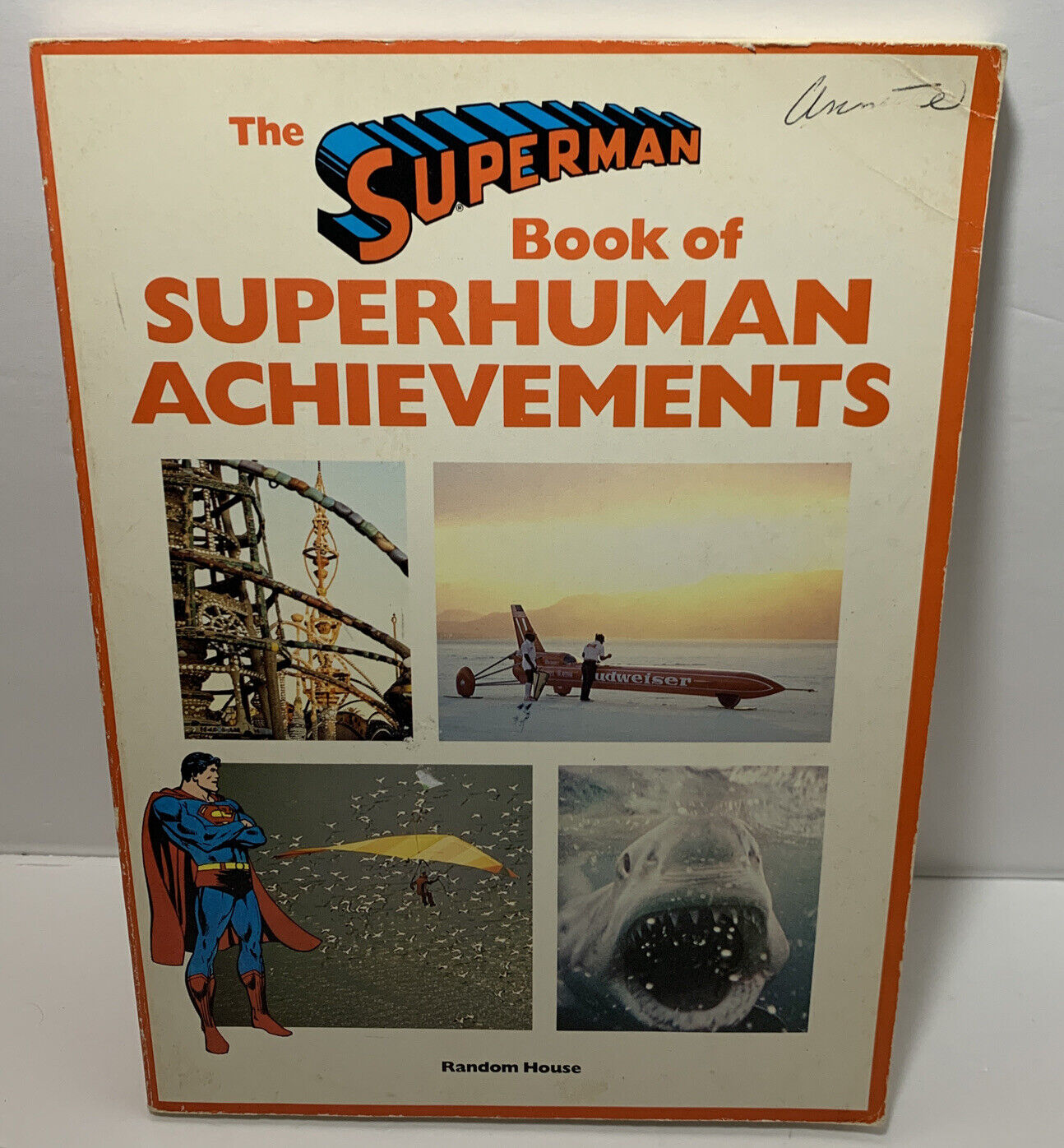 Vintage The Superman Book Of Superhuman Achievements 