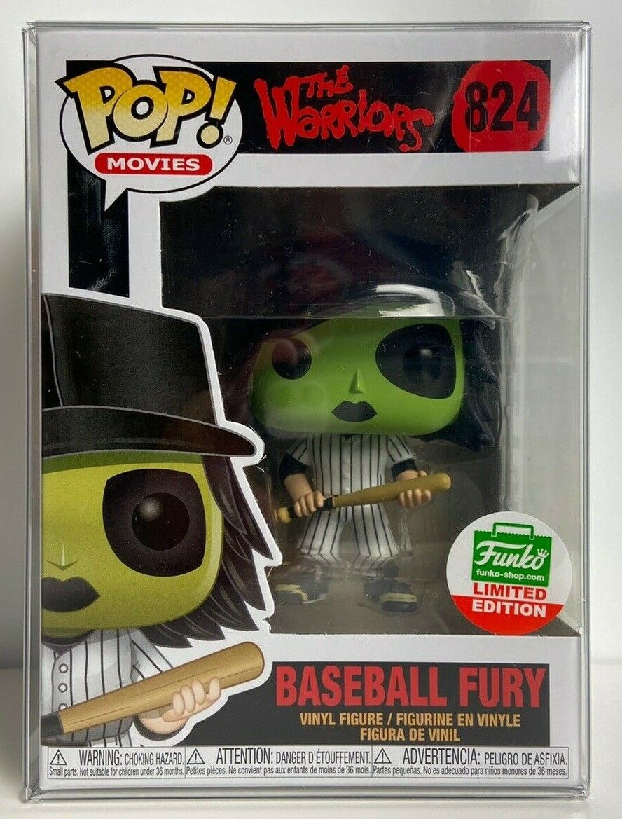 Funko Pop Movies:The Warriors Baseball Fury Green #824 Cyber Monday Exclusive