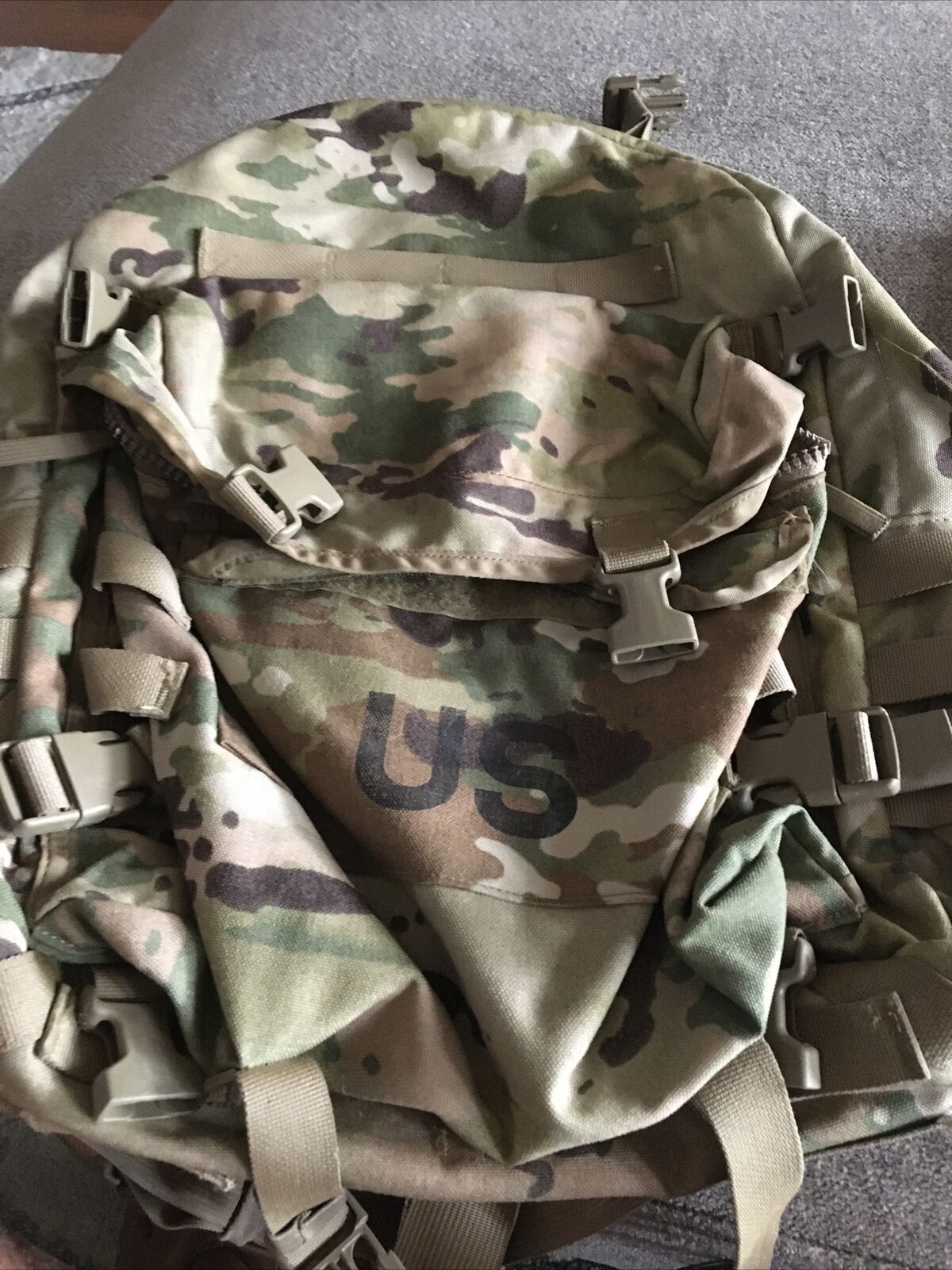 USGI Multicam OCP MOLLE Assault Pack, 3 Day Assault Backpack US Army VGC