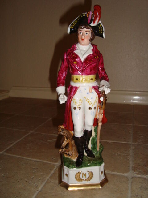 Napoleonic Porcelain Figurine Napoleon Marshal Lannes h-9.5