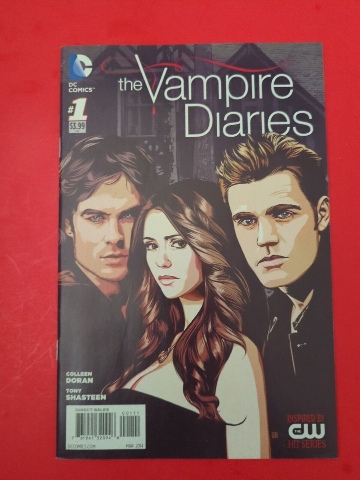 The Vampire Diaries #1 DC Comics 2014 CW Series High Grade (B4)