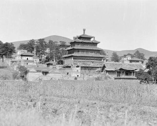 Ta Fo Ssu China Pu ning si 1924 OLD PHOTO
