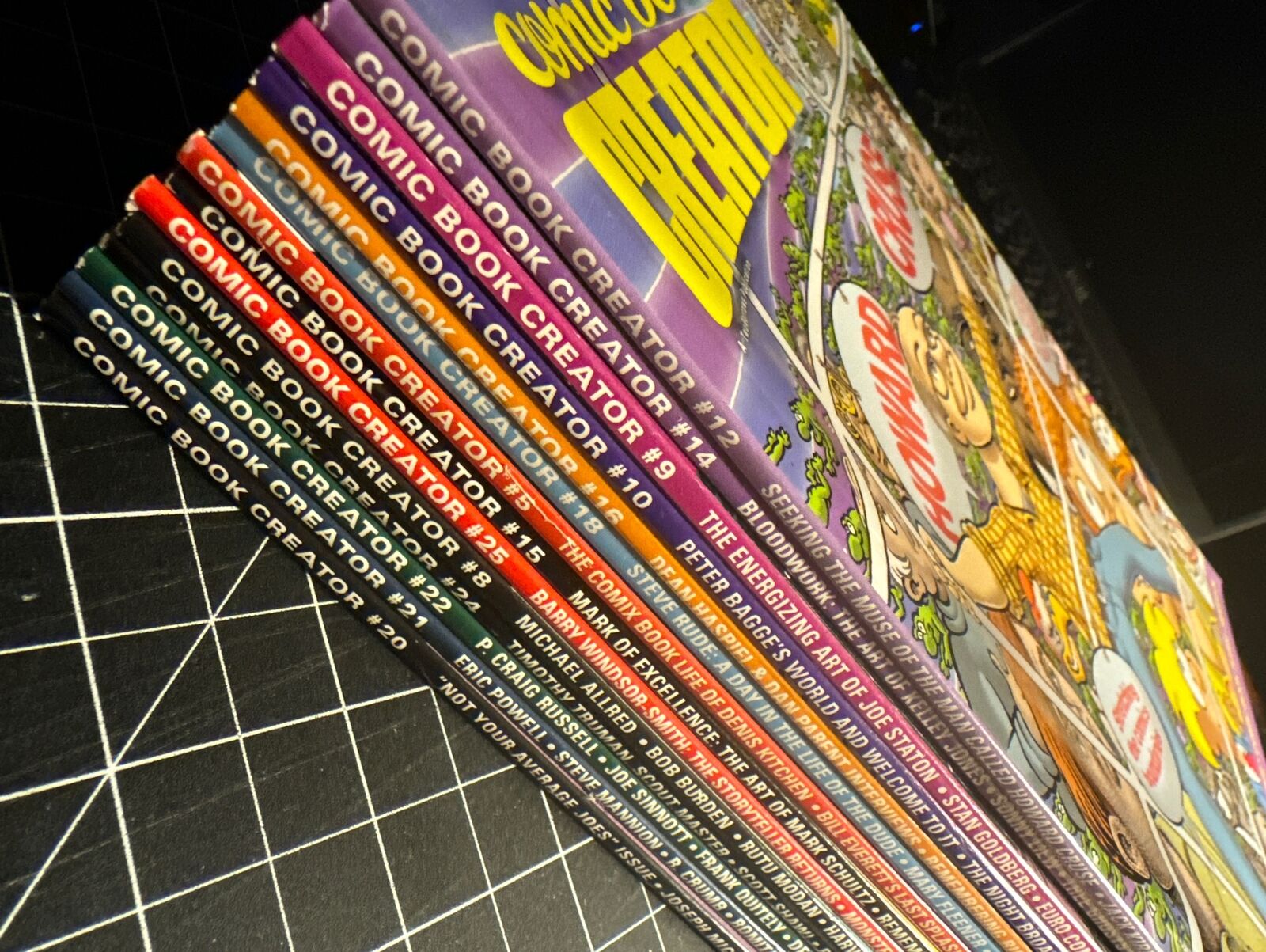 Lot of 14 Comic Book Creator Magazine TwoMorrows Publishing NM/M - Amazing