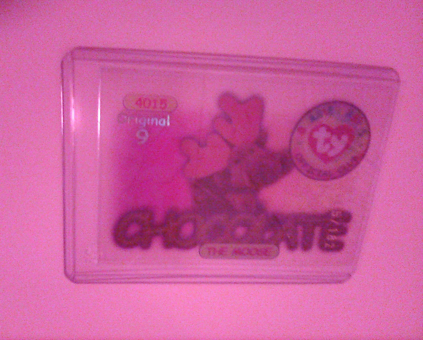 1st Edition TY Beanie Babies Original 9 Card #1 Chocolate Gold Series 1 #145/182