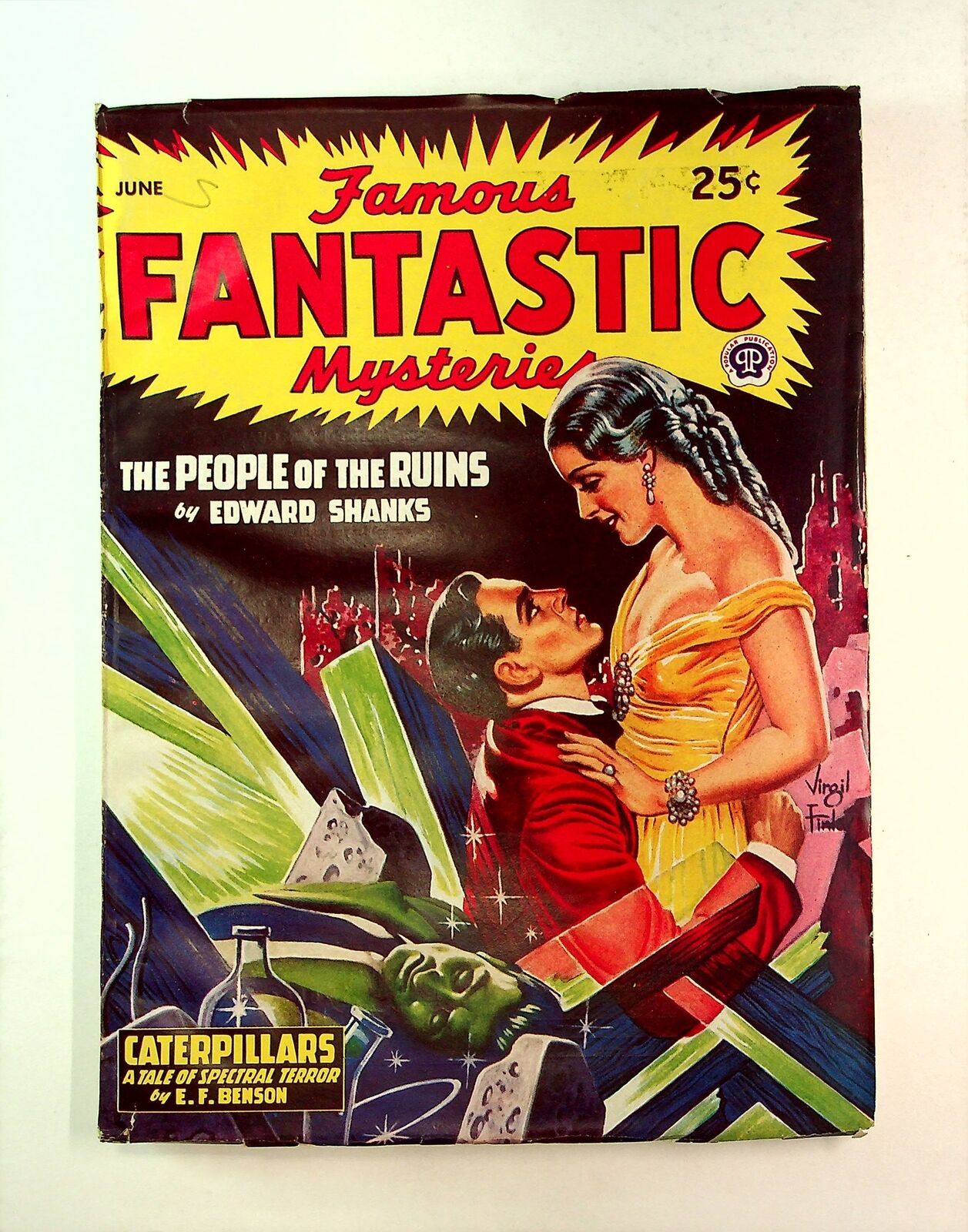 Famous Fantastic Mysteries Pulp Jun 1947 Vol. 8 #5 VF