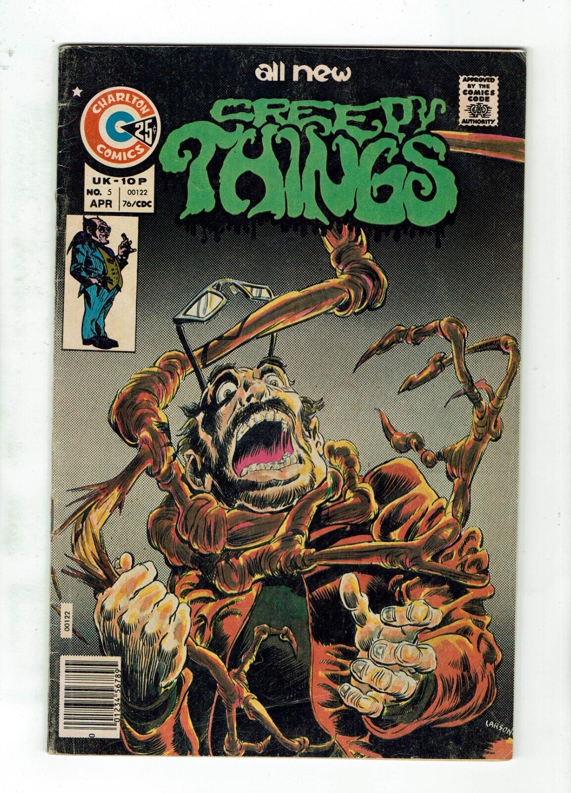 Creepy Things 5 Charlton Comics Bronze Age 1976