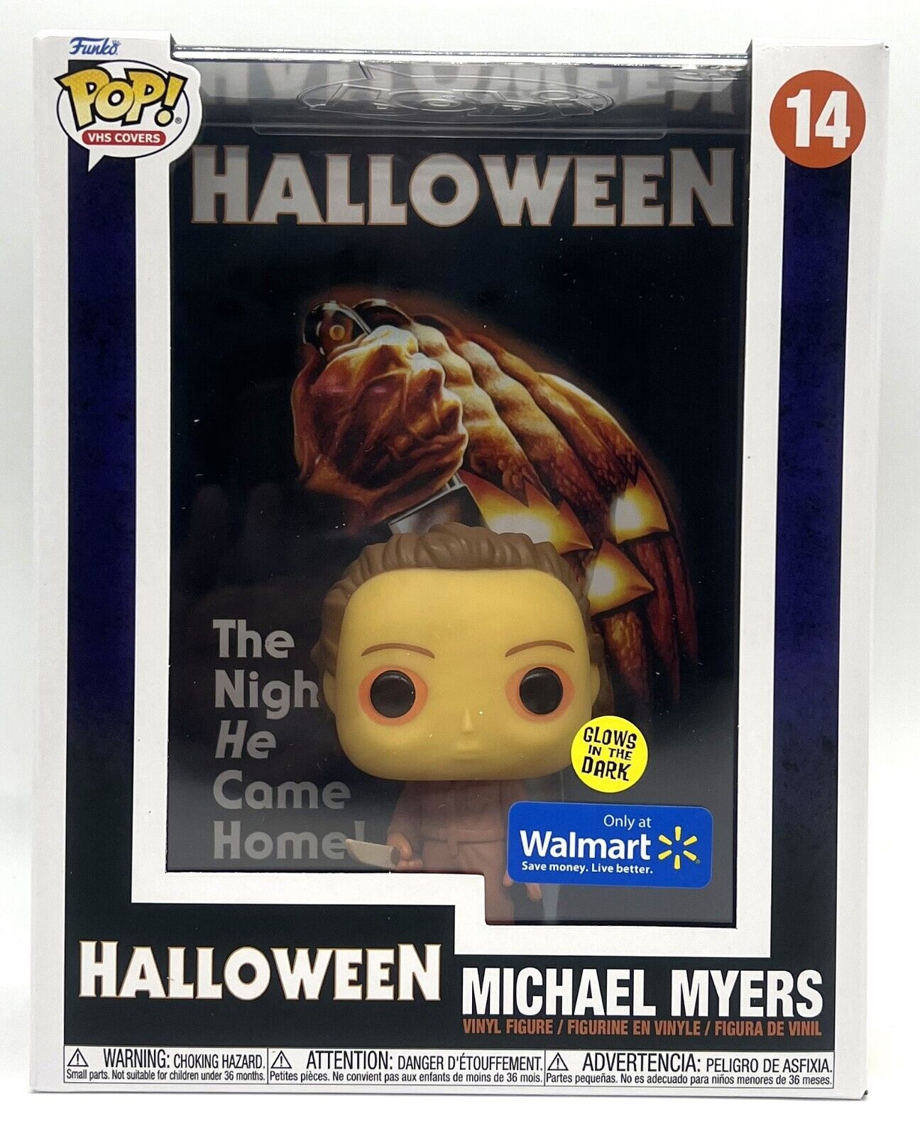 Funko Pop Comic Covers Halloween Michael Myers #14 GITD Walmart Exclusive