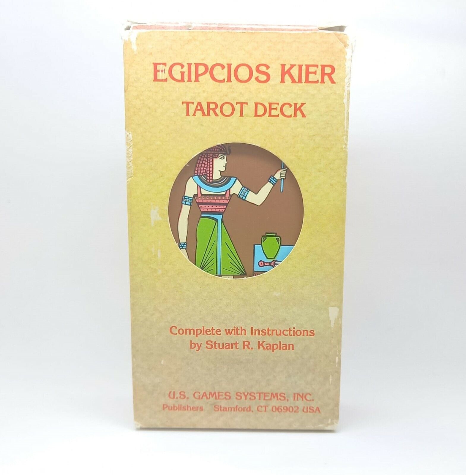 Egyptian Tarot Kier Tarot Deck OUTLET - Stuart R. Kaplan - 2nd Ed Stamford 