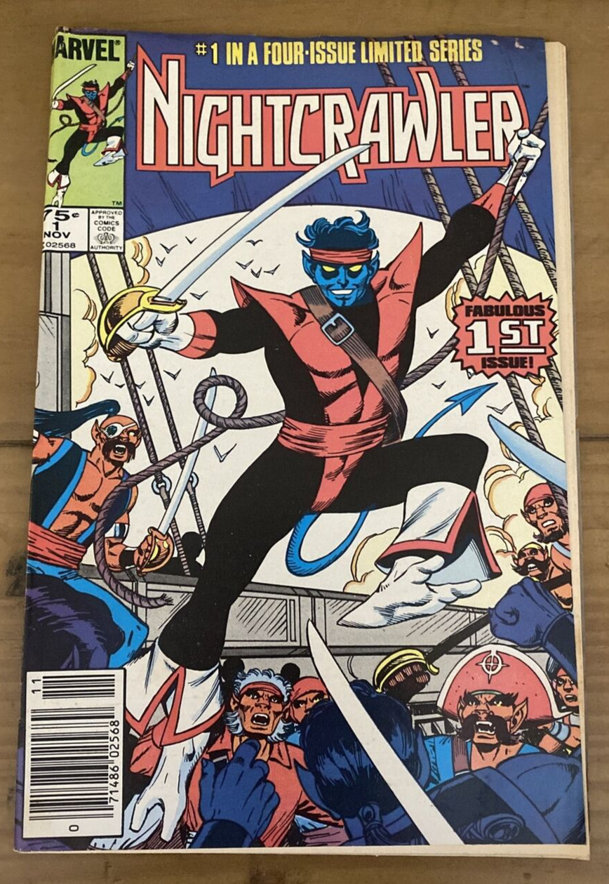 Nightcrawler #1 Nov 1985 Marvel Comics Vintage Comic Book