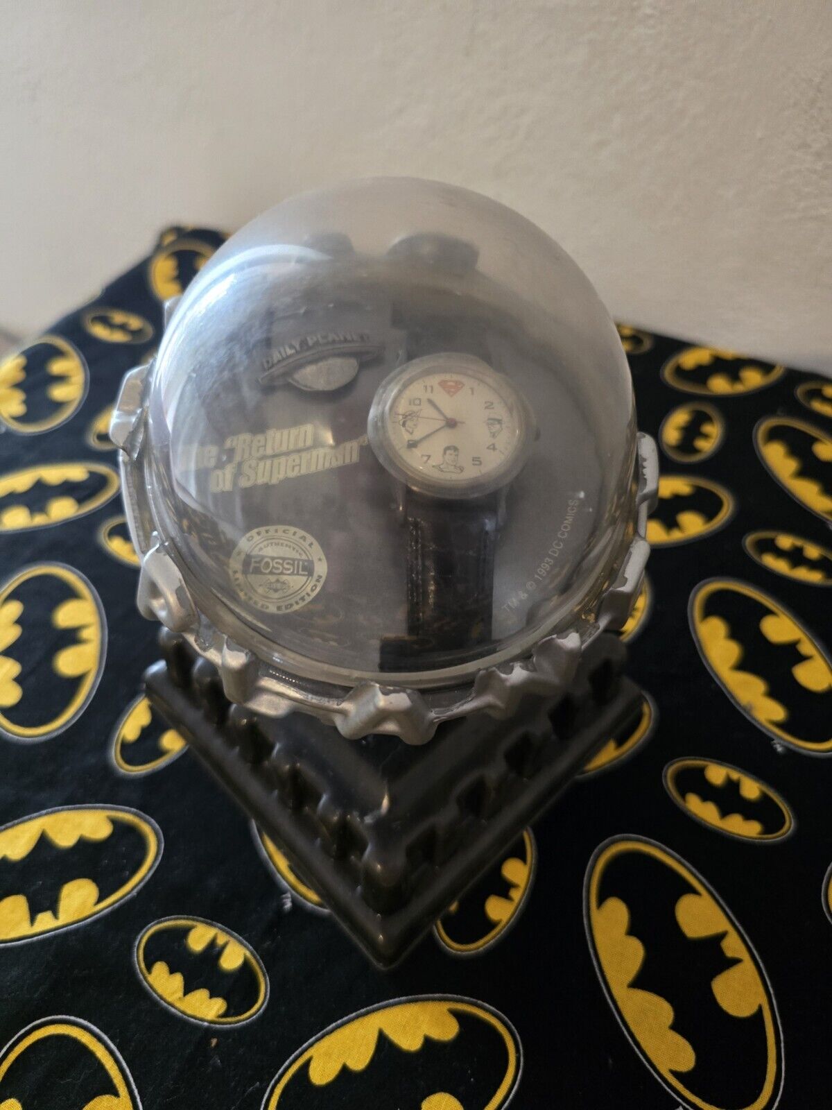 Daily Planet Superman Fossil Watch