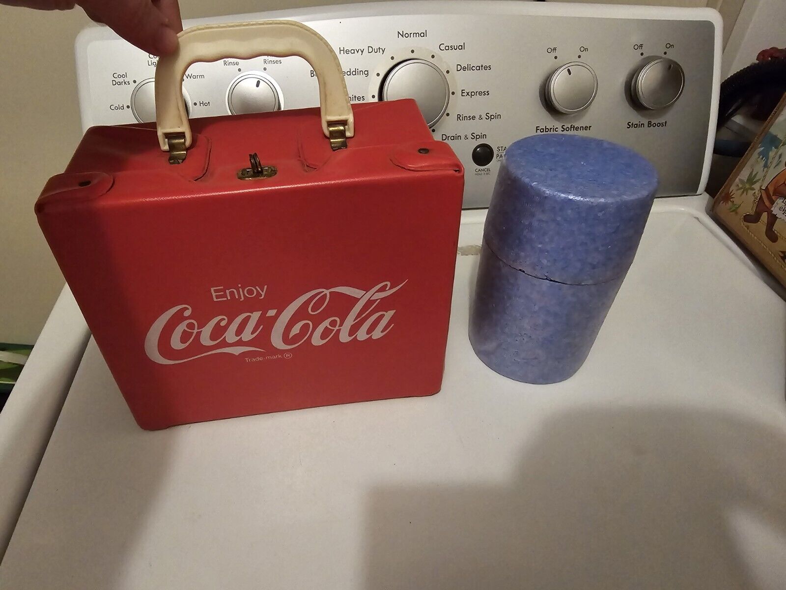 SUPER RARE Vintage Coca Cola Vinyl Lunchbox