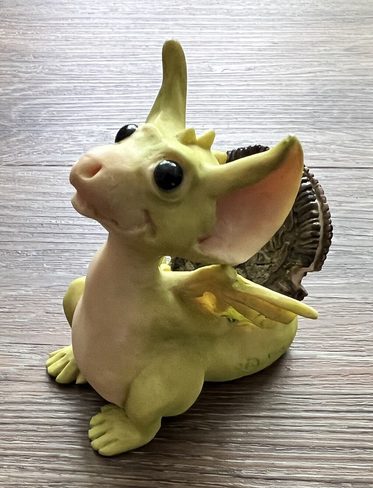 The Whimsical World of Pocket Dragons MY BIG COOKIE Oreo Real Musgrave Figurine