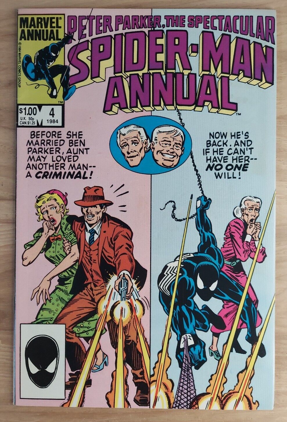 Spectacular Spider-Man Annual #4 (1984) 1st App of Tamaca Blake, Iron Cat