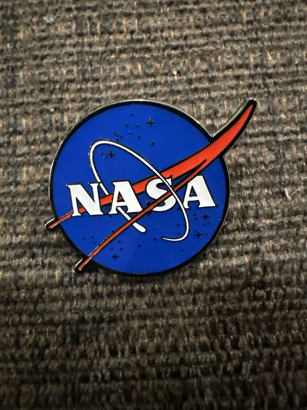 NASA Vector Logo Space Program Lapel Pin