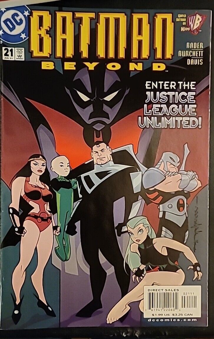 Batman Beyond #21 • Enter The Justice League Unlimited • DC Comics • 2001