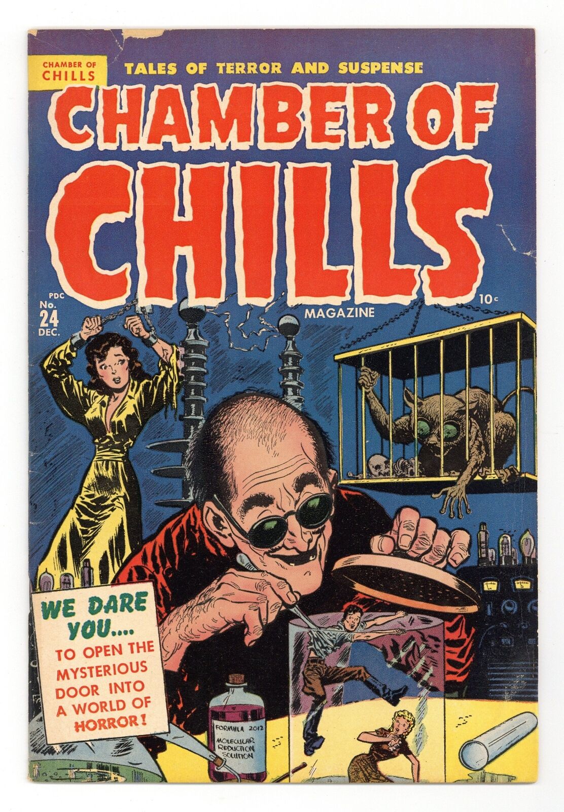 Chamber of Chills #24 VG- 3.5 1951