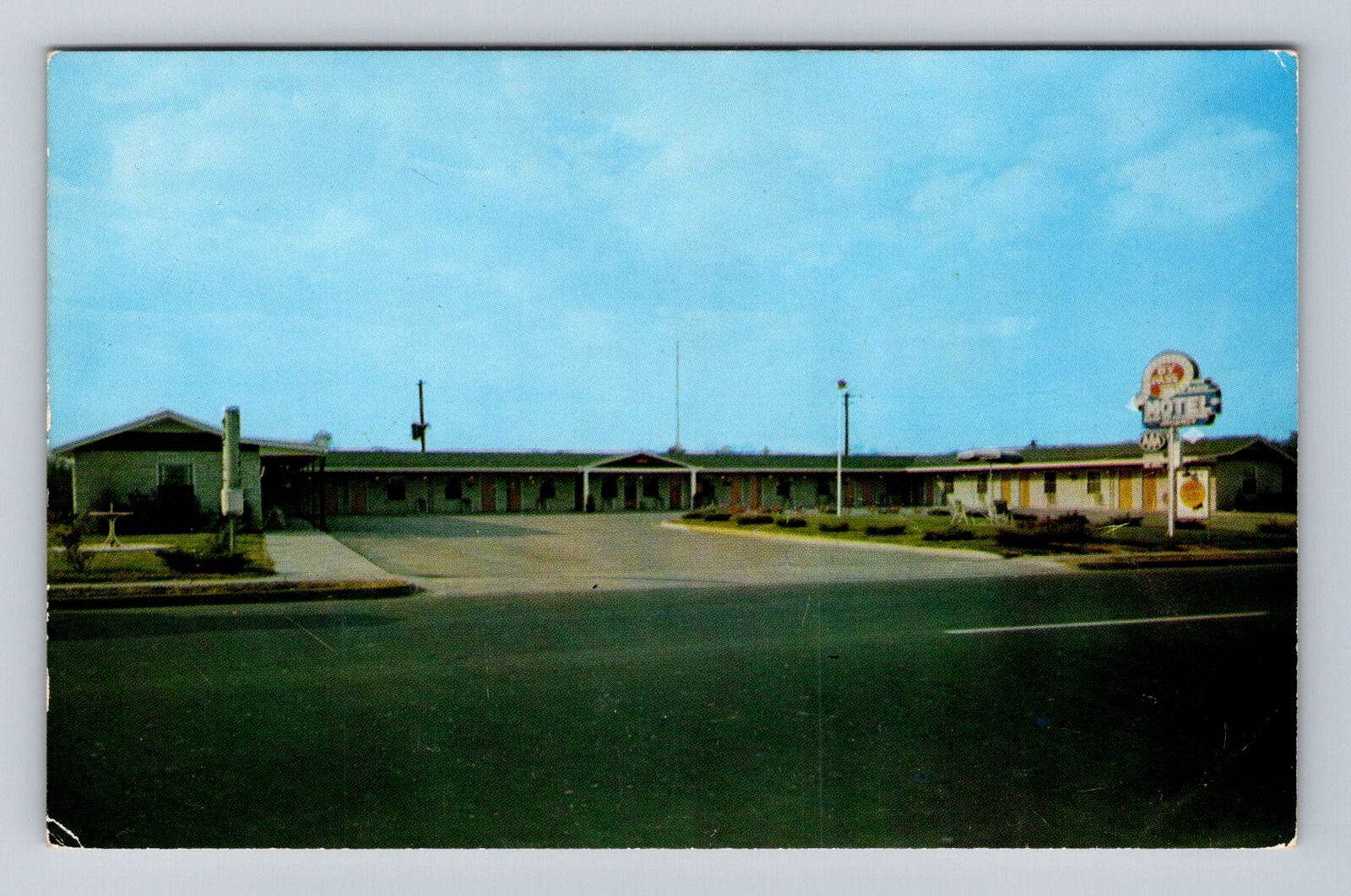 Bowling Green KY-Kentucky, By-Pass Motel Advertising, Vintage Souvenir Postcard