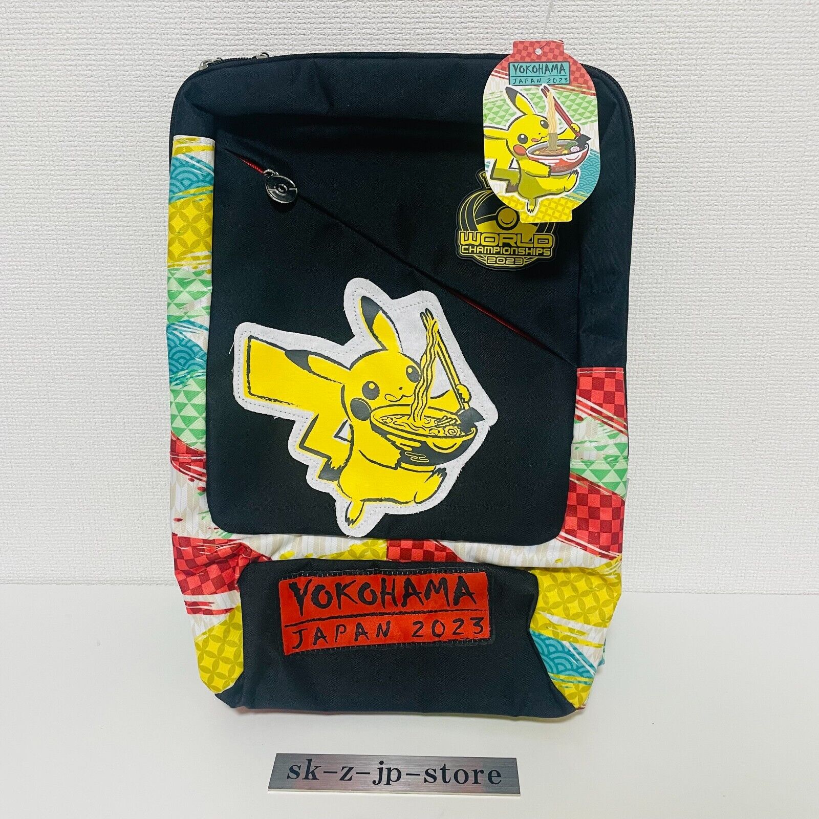 Pokemon World Championships 2023 Yokohama Japan Pikachu BackPack WCS Limited NEW