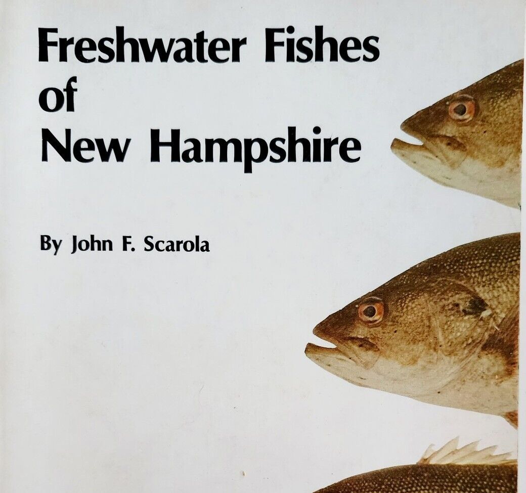 Freshwater Fishes Of New Hampshire 1973 PB Book 1st Edition NHFG Department E47