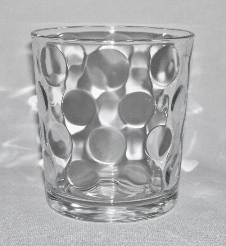 CIRCLEWARE ~ Early 12 Oz. DOUBLE OLD FASHIONED GLASS (Circle)