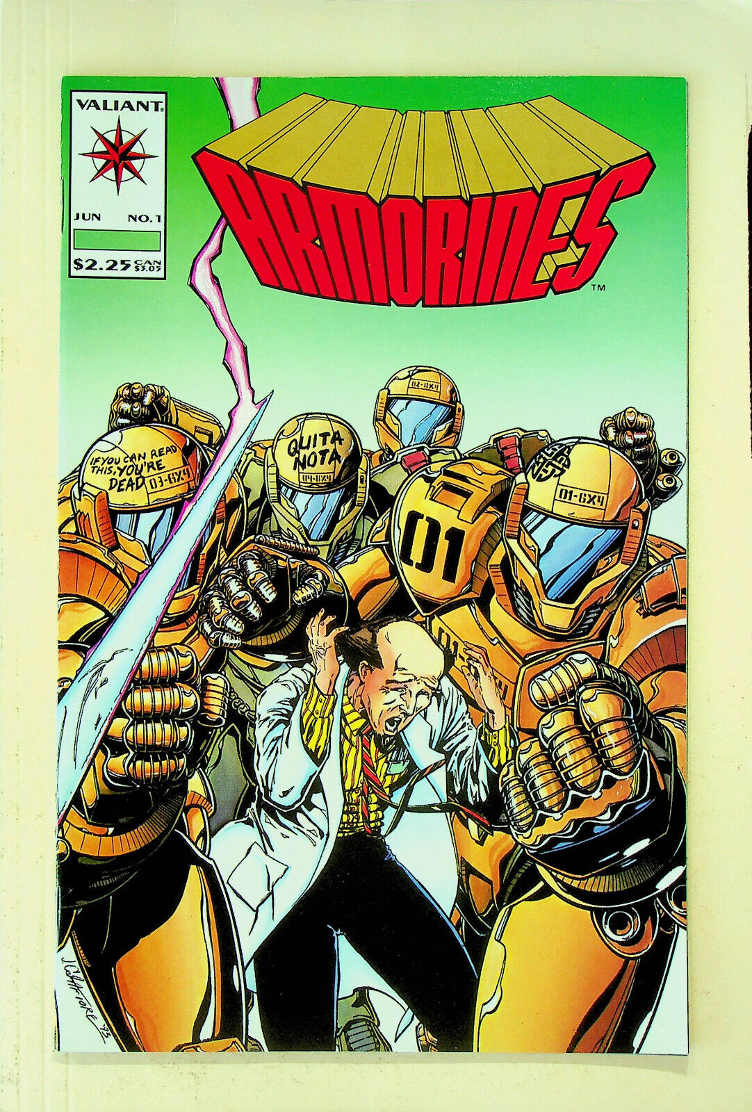 Armorines #1 (Jun 1994, Valiant) - Near Mint