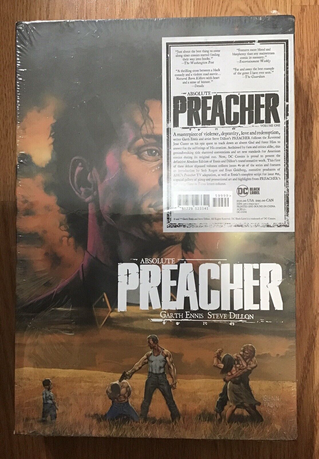 Absolute Preacher Vol. 1 (2023 Edition) by Garth Ennis Hardcover Book Shelf Wear