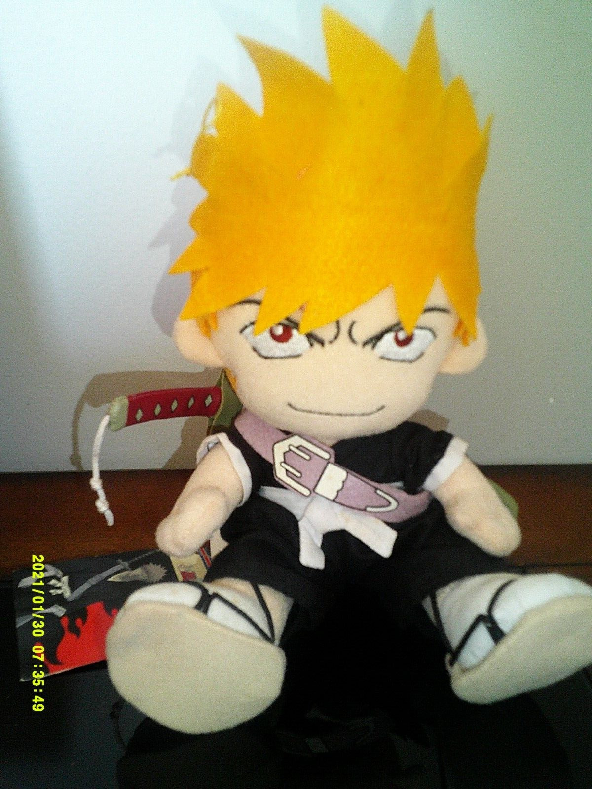 Bleach Shonen Jump With Sword Plush Officially Licensed NWT
