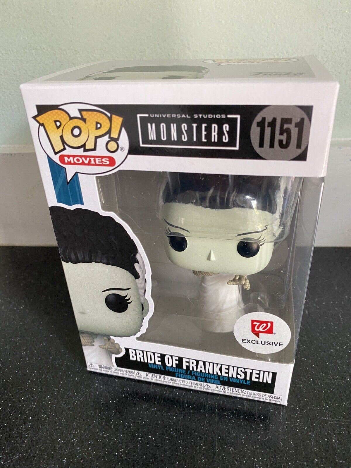 Bride of Frankenstein Funko Pop Monster #1151 Walgreens Exclusive Halloween new