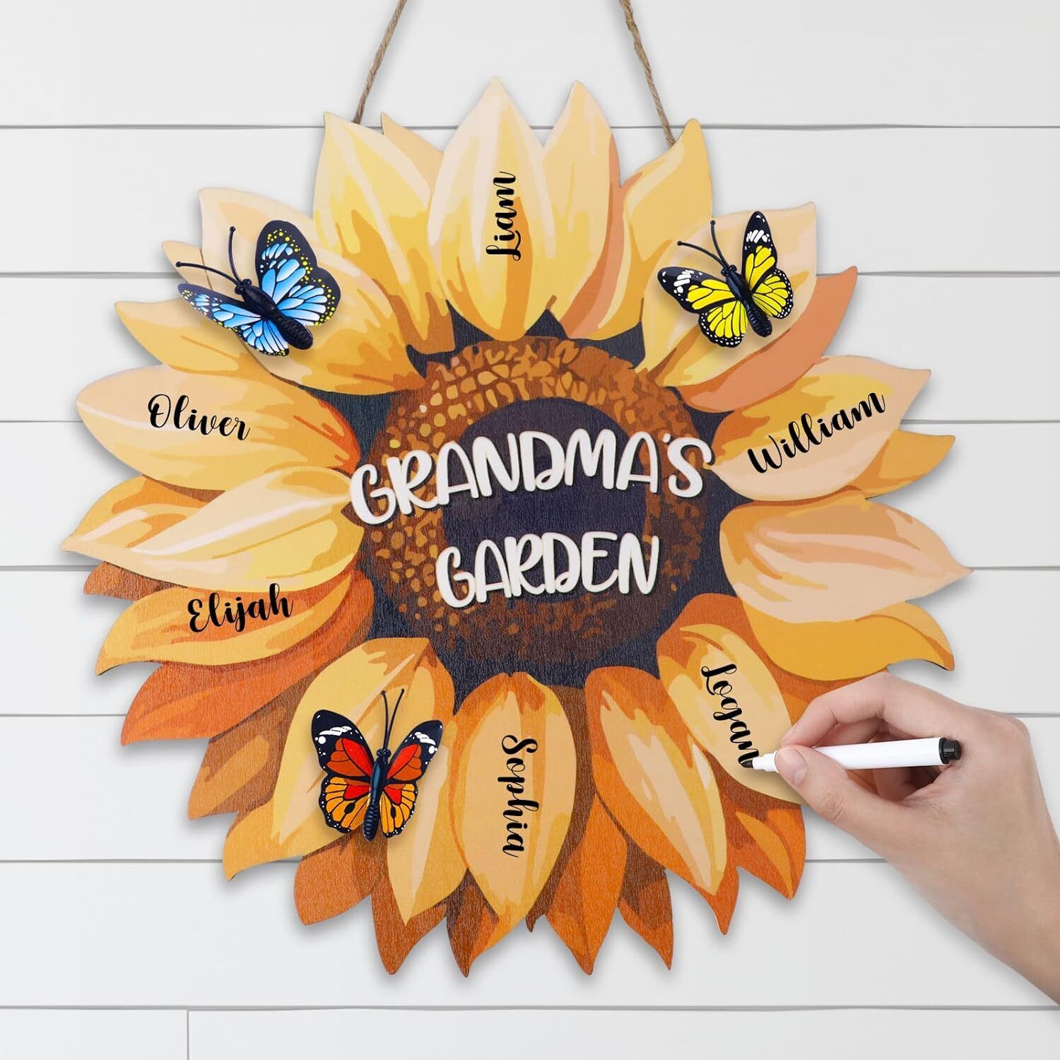 Personalized Mother\'s Day Gifts for Grandma Mom Sunflower Sign Grandma\'s... 