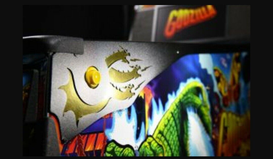 Godzilla Pinball Side Armor Official Stern Part #502-7147-00